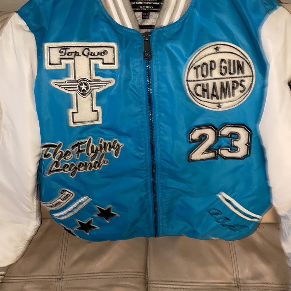 Top Gun Varsity Jacket - Picture 2 of 7